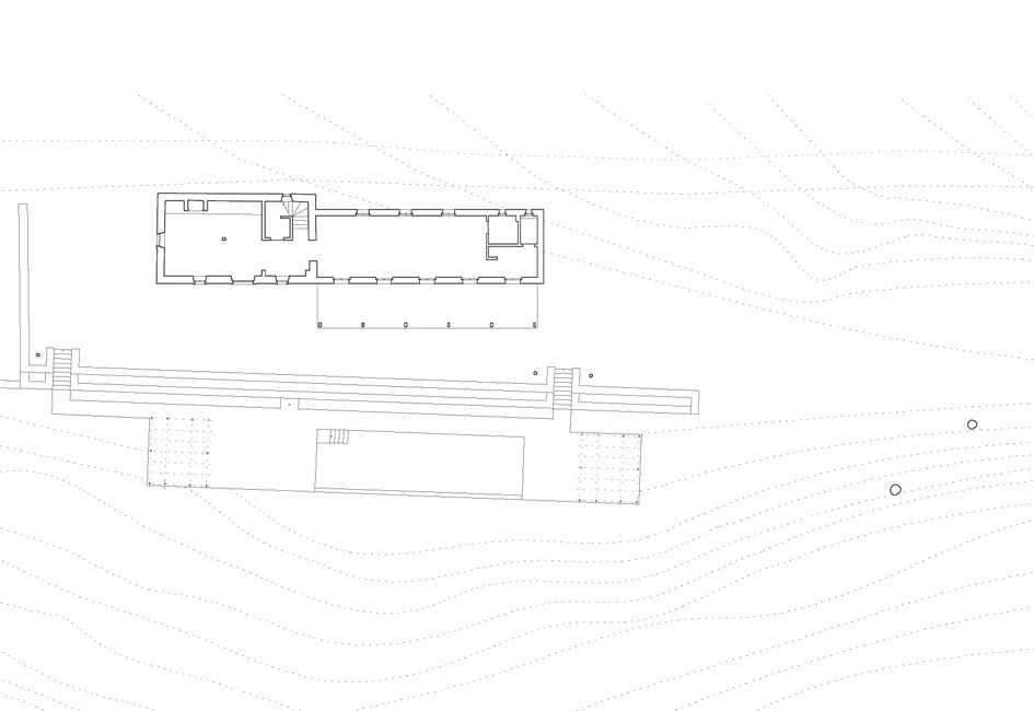 Site plan and topography